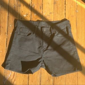 Levi’s Mens Black Short (custom hem)